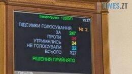 Верховна Рада в першому читанні ухвалила проєкт держбюджету на 2025 рік