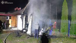 Вночі у Оліївці горіло місцеве кафе