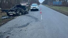 ДТП на Коростишівщині: на трасі не розминулися легковик та вантажівка
