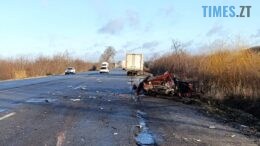 Смертельна ДТП на Бердичівщині: на трасі не розминулися легковик та вантажівка