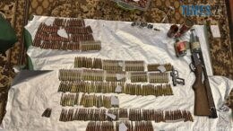 На Житомирщині в результаті 29 обшуків правоохоронці вилучили з незаконного обігу 1,5 тисячі боєприпасів та нелегальну зброю