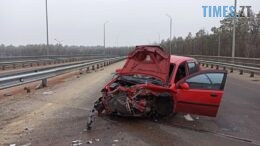 У ДТП біля Іванівки постраждало троє людей