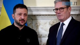 Стармер відвідає Україну, щоб обговорити розміщення миротворців