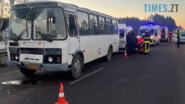 Внаслідок ДТП під Житомиром тимчасово ускладнений рух в напрямку міста