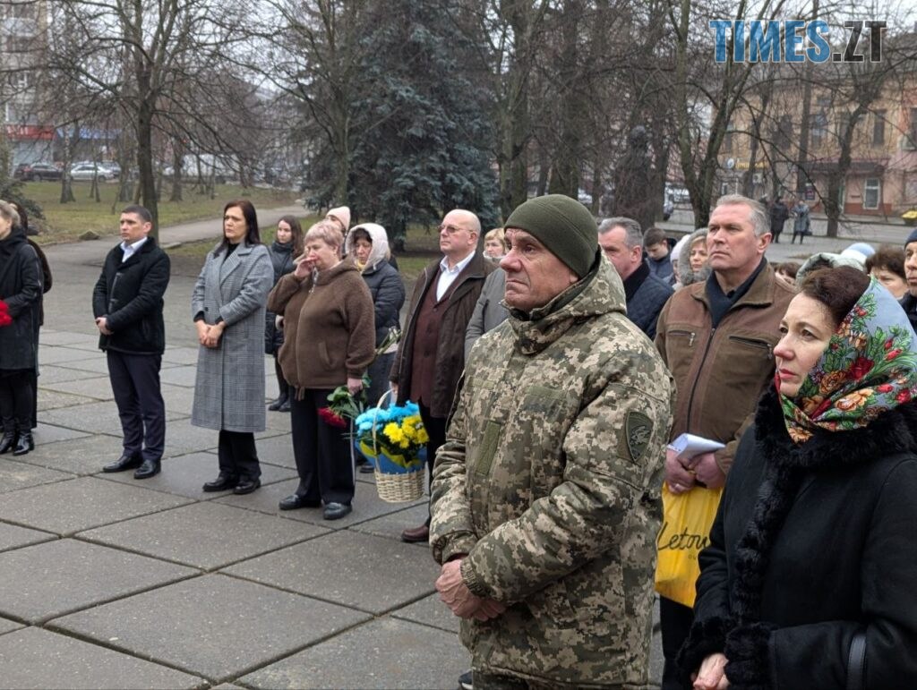 В Житомирі відкрили меморіальну дошку на честь загиблого Героя Олега Чередніченка (ФОТО)