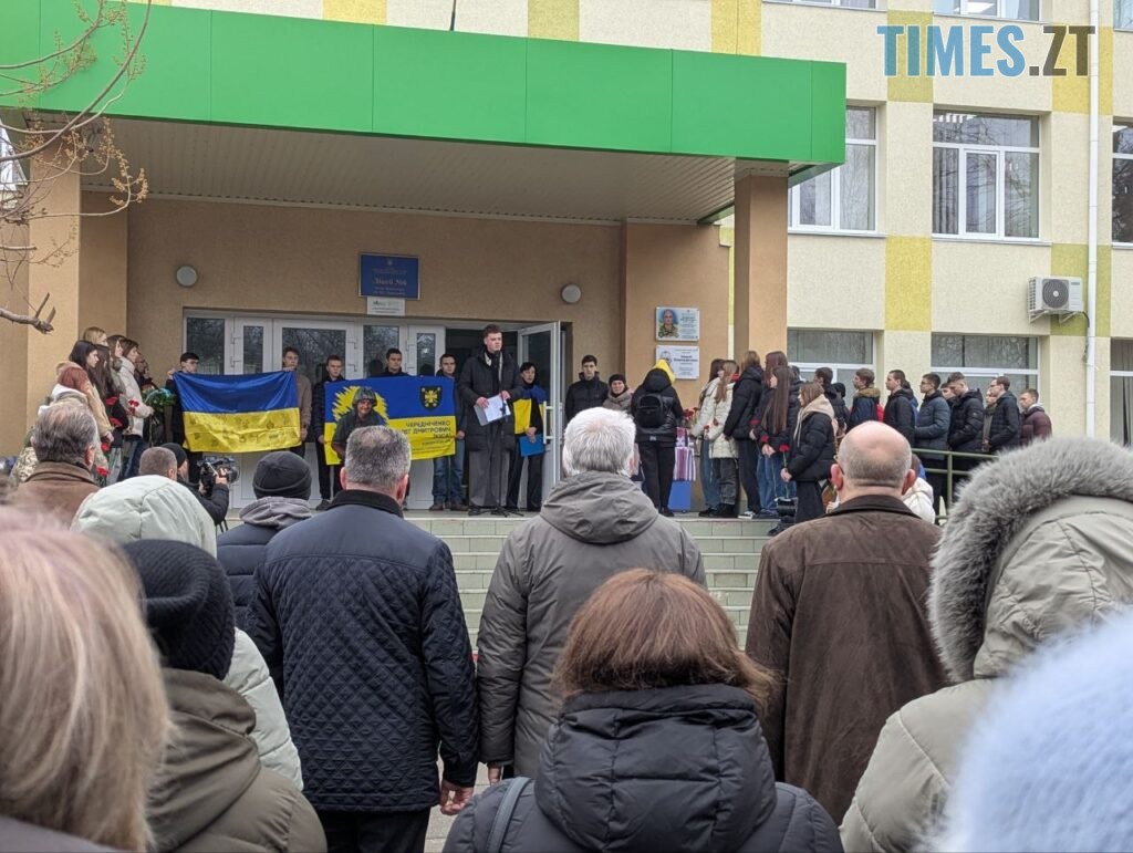 В Житомирі відкрили меморіальну дошку на честь загиблого Героя Олега Чередніченка (ФОТО)