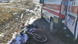 У Бердичеві під колеса мікроавтобуса потрапив велосипедист