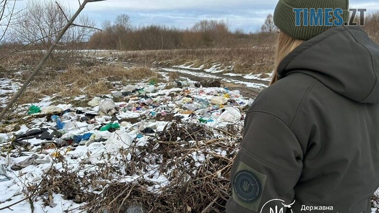 На одній з вулиць Житомира екологи виявили одразу шість несанкціонованих сміттєзвалищ