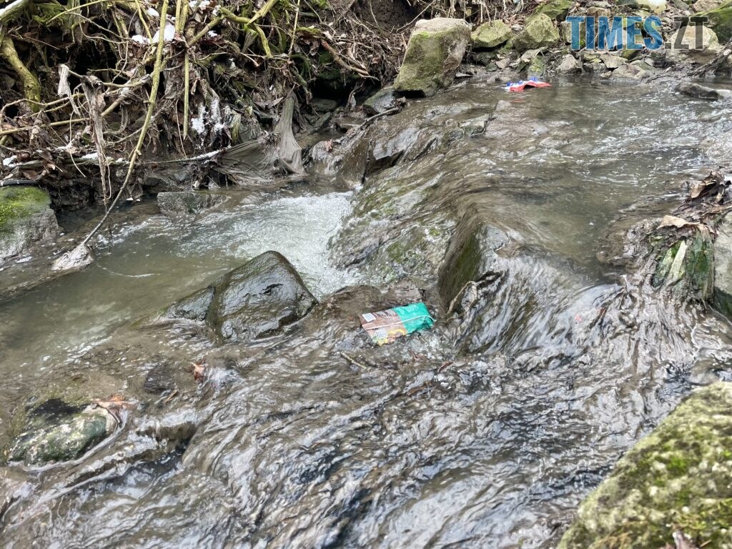 Берега Кам’янки у Житомирі: водоспад Коденка місцеві перетворили на смітник (ФОТО)