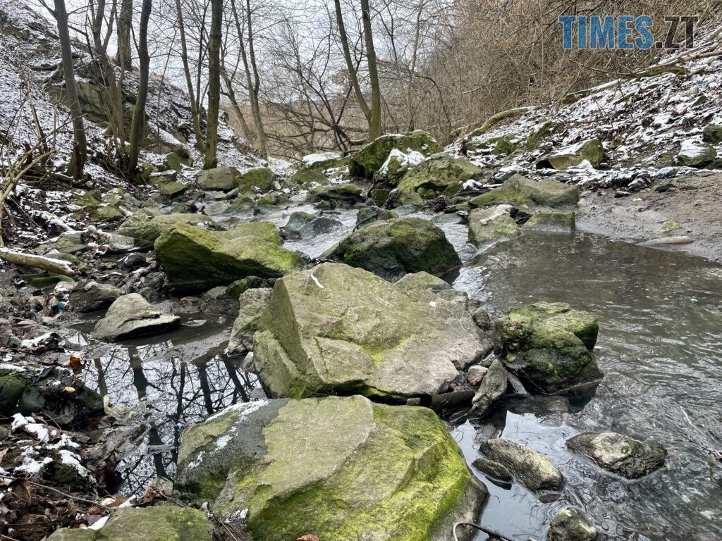 Берега Кам’янки у Житомирі: водоспад Коденка місцеві перетворили на смітник (ФОТО)