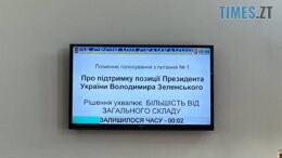 «Нічого про Україну без України»: депутати Житомирської міської та обласної рад підтримали позицію Зеленського
