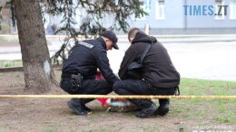 В центрі Житомира правоохоронці перевіряли підозрілий рюкзак