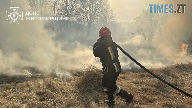 За останню добу на Житомирщині сталося 116 пожеж