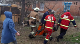 На Бердичівщині бійці ДСНС врятували місцевого мешканця, який провалився на ставку