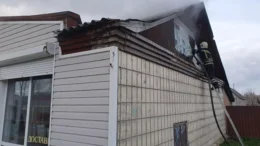 У Малині горів будівельний магазин