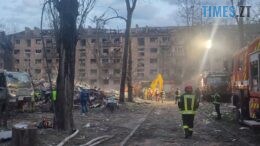 росія наочно продемонструвала своє прагнення миру, вдаривши ракетами та безпілотниками по житловим будинкам Києва та Харкова