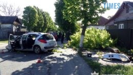 В Народичах седан на швидкості влетів у дерево: є постраждалі