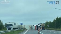 Через аварію на об'їздній Звягеля рух трасою Київ — Чоп тимчасово обмежений