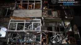 Вночі російські терористи масовано атакували житлові будинки та цивільну інфраструктуру Запоріжжя