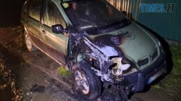 У Бердичеві правоохоронці розшукують зловмисників, які днями здійснили підпали автомобілів військових