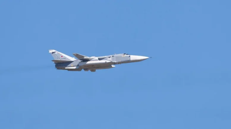 Польські винищувачі перехопили російський Су-24 над Балтійським морем