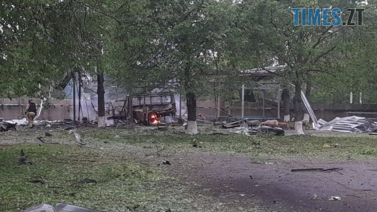 Вночі російські терористи масовано атакували житлові квартали Харкова та Одеси