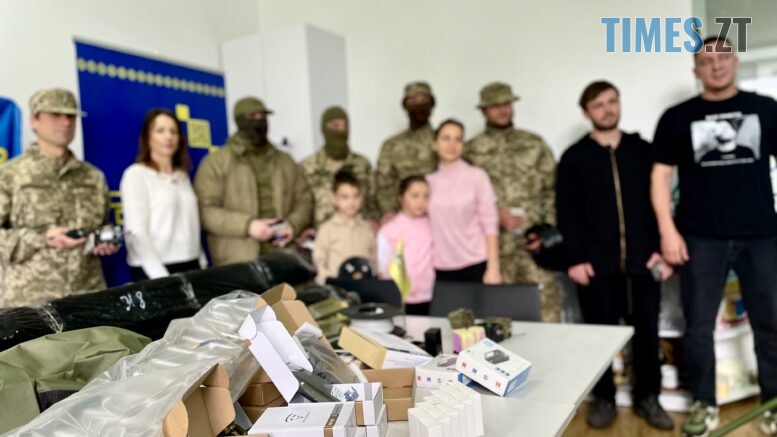 У Житомирі військові отримали допомогу на 200 тисяч, які зібрали під час футбольного турніру