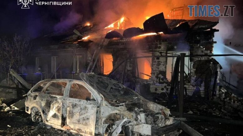 Вночі російські нелюди атакували житлові будинки, школи та пожежні частини у кількох областях України