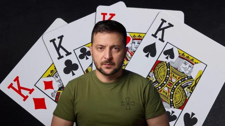 Зеленський у костюмі та з картами: найсмішніші меми тижня