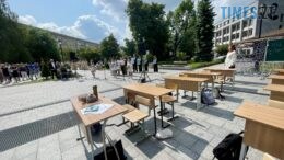"Тиша, що говорить": у Житомирі вшанували пам'ять дітей, які загинули від рук окупантів