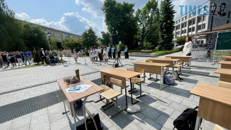 "Тиша, що говорить": у Житомирі вшанували пам'ять дітей, які загинули від рук окупантів