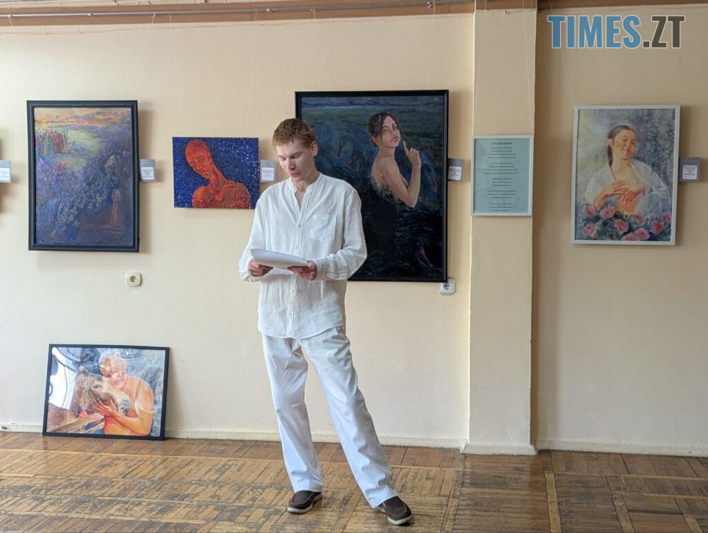 Виставка художника Костянтин Барановича «Надія — сум твоєї втрати» відкрилася в Житомирі (ФОТО)