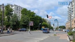 У Житомирі через ДТП на одному з людних перехресть не працює світлофор