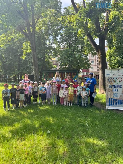 #OlympicDay2025 пройшов у ДНЗ №55 Житомира
