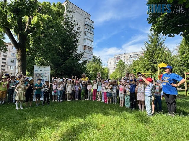 #OlympicDay2025 пройшов у ДНЗ №55 Житомира