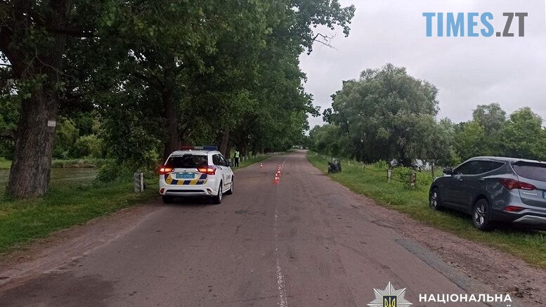 В результаті ДТП у Житомирському районі до реанімації потрапив 16-річний підліток