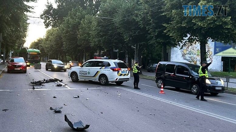 У ДТП в центрі Житомира постраждав 15-річний хлопець