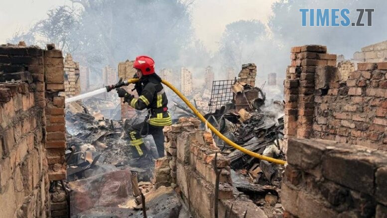 В результаті нічної атаки російських терористів пострадала Житомирщина