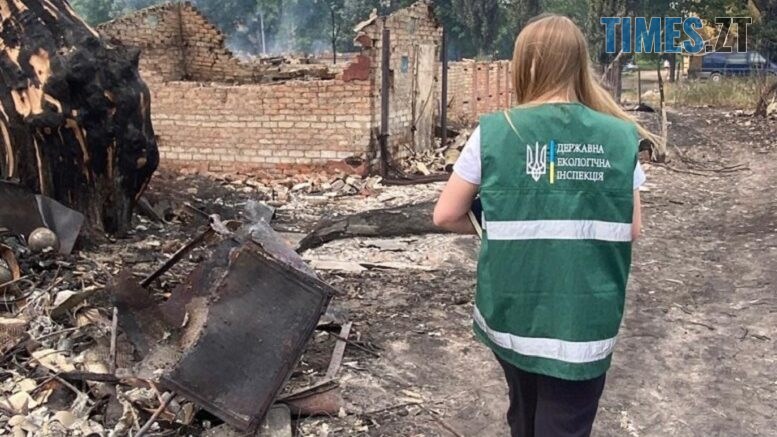 Екологи фіксують у передмісті Житомира шкоду, завдану довкіллю атакою російських терористів