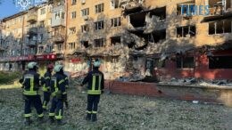 Вночі російські терористи завдали масованих ударів по житловим кварталам української столиці