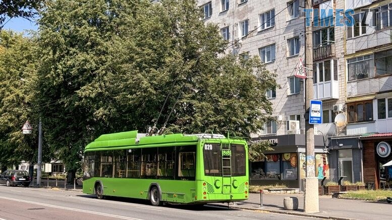 У Житомирі через ремонт змінено маршрут тролейбусів
