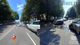 Через ДТП тимчасово ускладнено рух однією з центральних вулиць Житомира