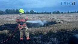 Лише за останню добу вогнеборці ліквідували на Житомирщині 5 пожеж в екосистемах