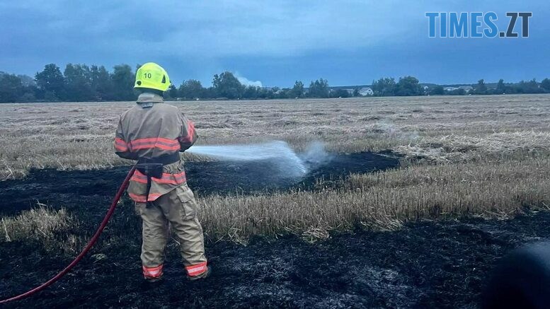 Лише за останню добу вогнеборці ліквідували на Житомирщині 5 пожеж в екосистемах