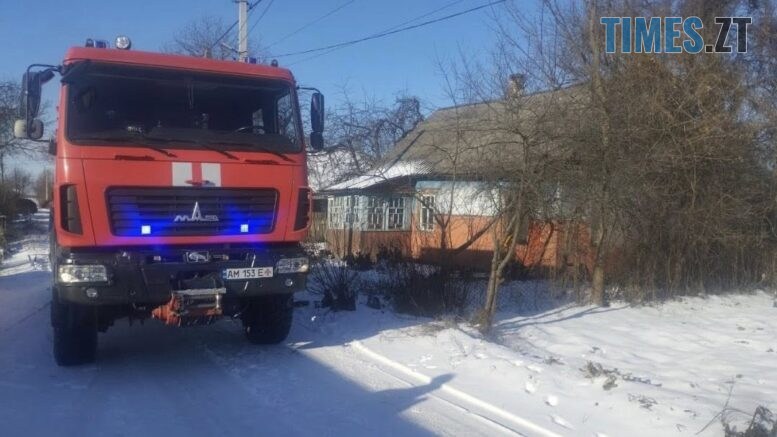 На Житомирщині під час гасіння пожежі виявлено тіло жінки