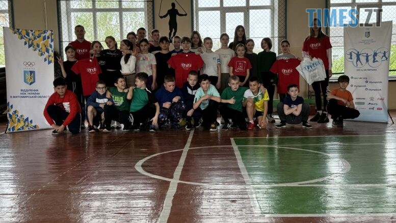 Наслідуй олімпійців: у ліцеї №12 Житомира відбувся захід проєкту «Do like Olympians»