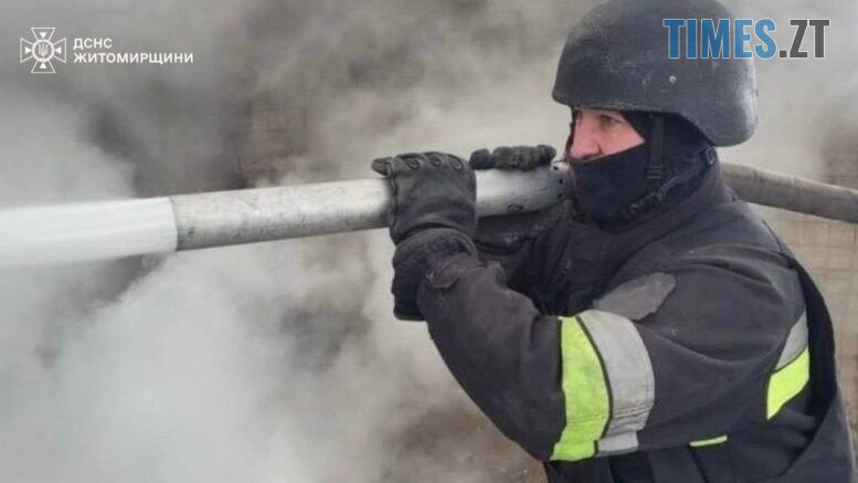 Нічний удар по Житомирщині: ворог атакував об'єкт критичної інфраструктури