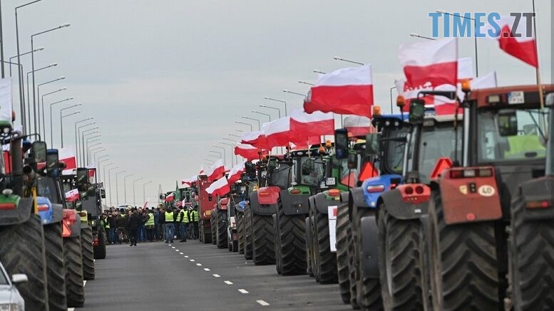 Польські аграрії анонсували нову акцію протесту на кордоні з Україною
