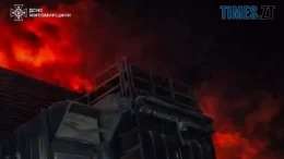 У Житомирському районі вночі сталася пожежа на території підприємства