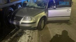 У Житомирі нетверезий водій Volkswagen протаранив причіп
